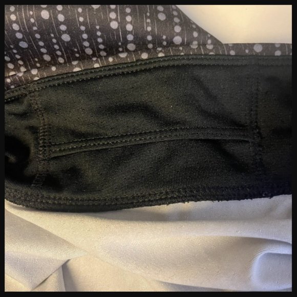 🔥3/$30 Athleta Printed Power Mesh CYA Micro Skirt Black Galaxy Dots Athletic - Picture 5 of 13